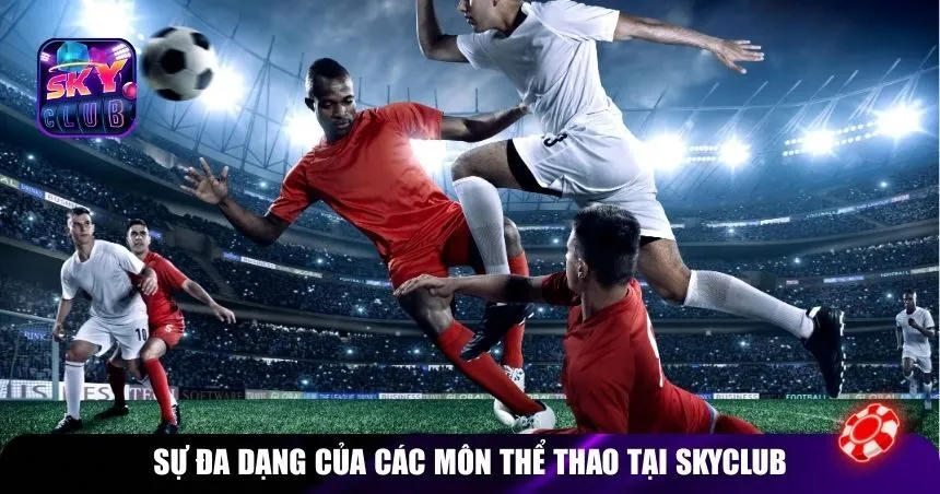 Sự đa dạng của các môn thể thao Skyclub